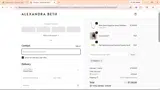 Alexandra Beth coupon verification screenshot