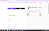 Swoon25 coupon verification screenshot