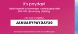 Januarypayday20 coupon verification screenshot
