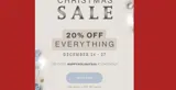 HAPPYHOLIDAYS20 coupon verification screenshot