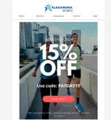 PAYDAY15 coupon verification screenshot