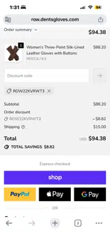WELCOME-DWW-6XH-CJ9 coupon verification screenshot