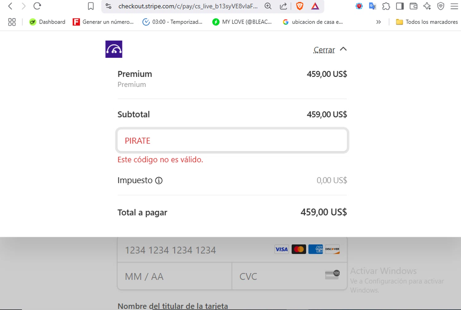 Algo Monster promo code screenshot showing code PIRATE applied at Algo Monster checkout page. Uploaded by SimplyCodes community member VoucherFalcon3942 on Jun 25, 2025
