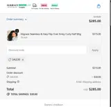 SALE30 coupon verification screenshot