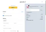 Aliver coupon verification screenshot