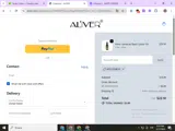 Aliver coupon verification screenshot