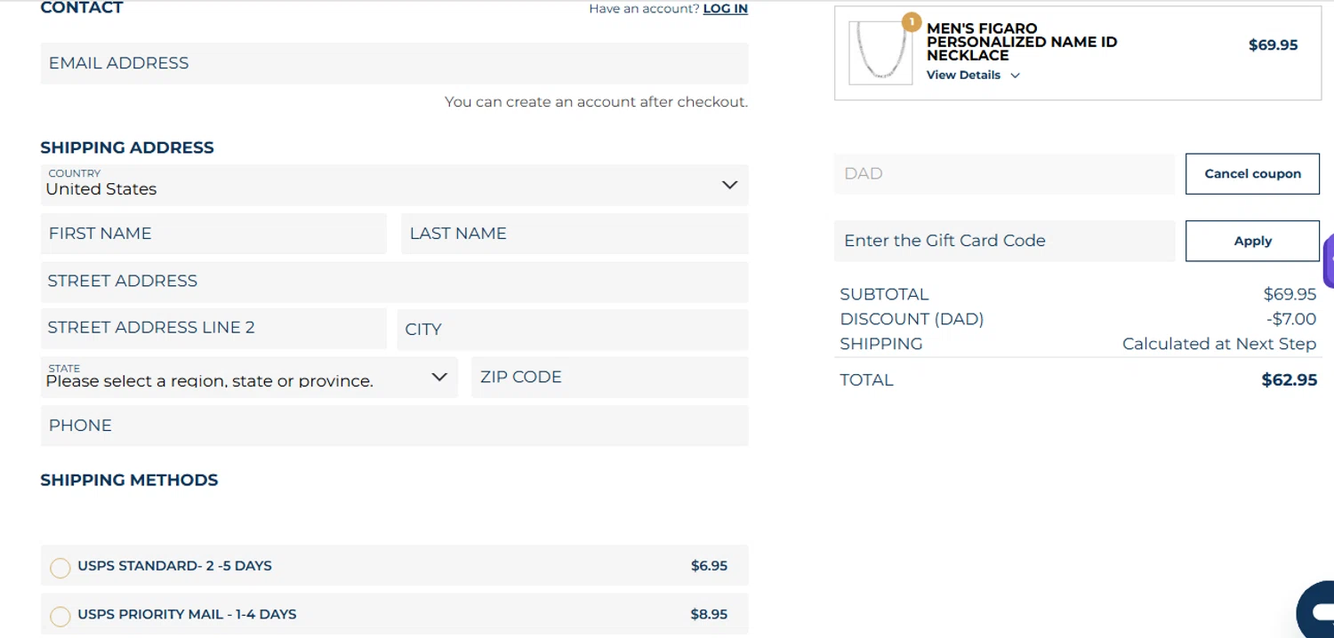 Alivia + Danny discount code screenshot showing code DAD applied at Alivia + Danny checkout page. Uploaded by SimplyCodes community member shark12 on May 30, 2025