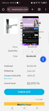 Sale15 coupon verification screenshot