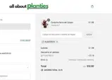 PLANTIES10 coupon verification screenshot