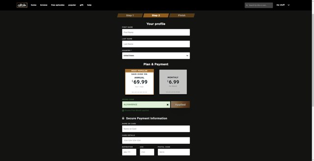 ALLBLK checkout page showing ALLBLK promo code box | Screenshot taken by SimplyCodes community member on Feb 2, 2025