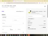 All Cotton and Linen coupon verification screenshot