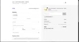 All Cotton and Linen coupon verification screenshot