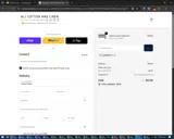 All Cotton and Linen coupon verification screenshot