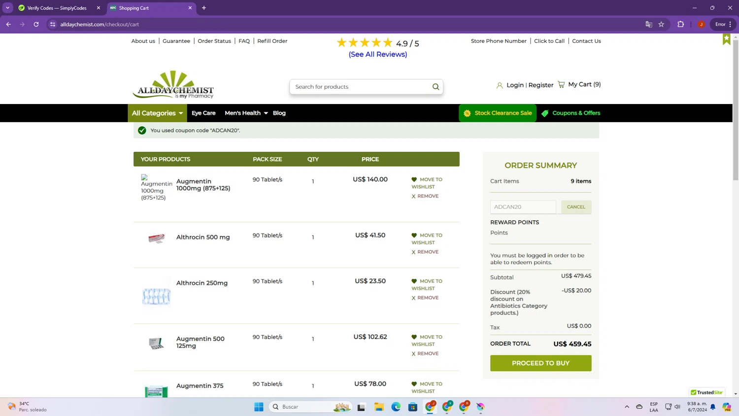 AllDayChemist Promo Codes 20 Off July 2024 Alldaychemist promo codes 20 off july 2024