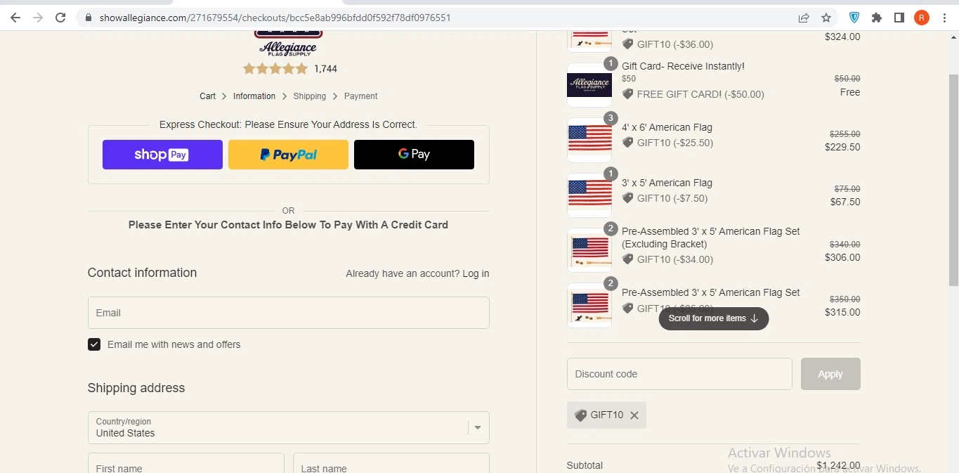 Allegiance Flag Supply Discount Codes 35 Off September 2024