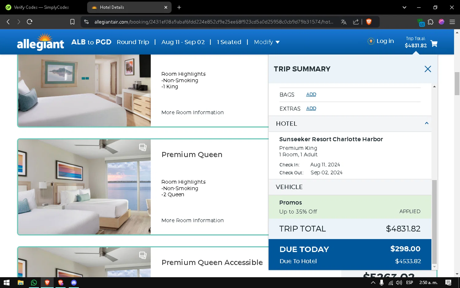 Allegiant Air Promo Codes 250 Off July 2025