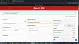 WELCOME21 coupon verification screenshot