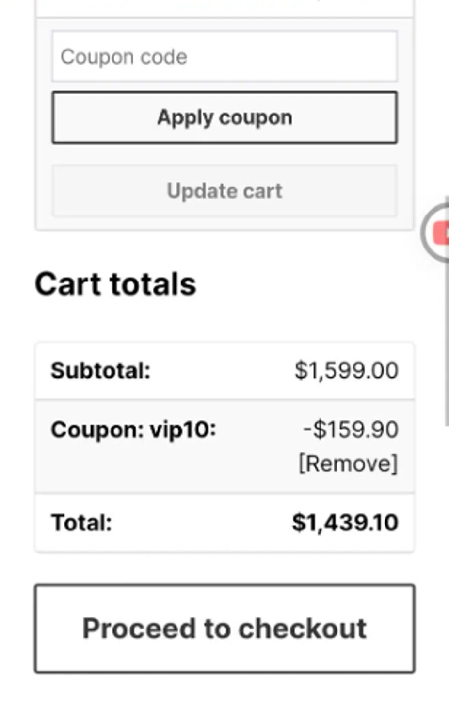 Allen & Heath promo code screenshot showing code VIP10 applied at Allen & Heath checkout page. Uploaded by SimplyCodes community member xier22 on Nov 10, 2025
