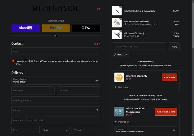 Allens of Kingsbury checkout page showing Allens of Kingsbury discount code box | Screenshot taken by SimplyCodes community member on Nov 12, 2024