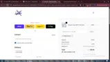WELCOME10 coupon verification screenshot