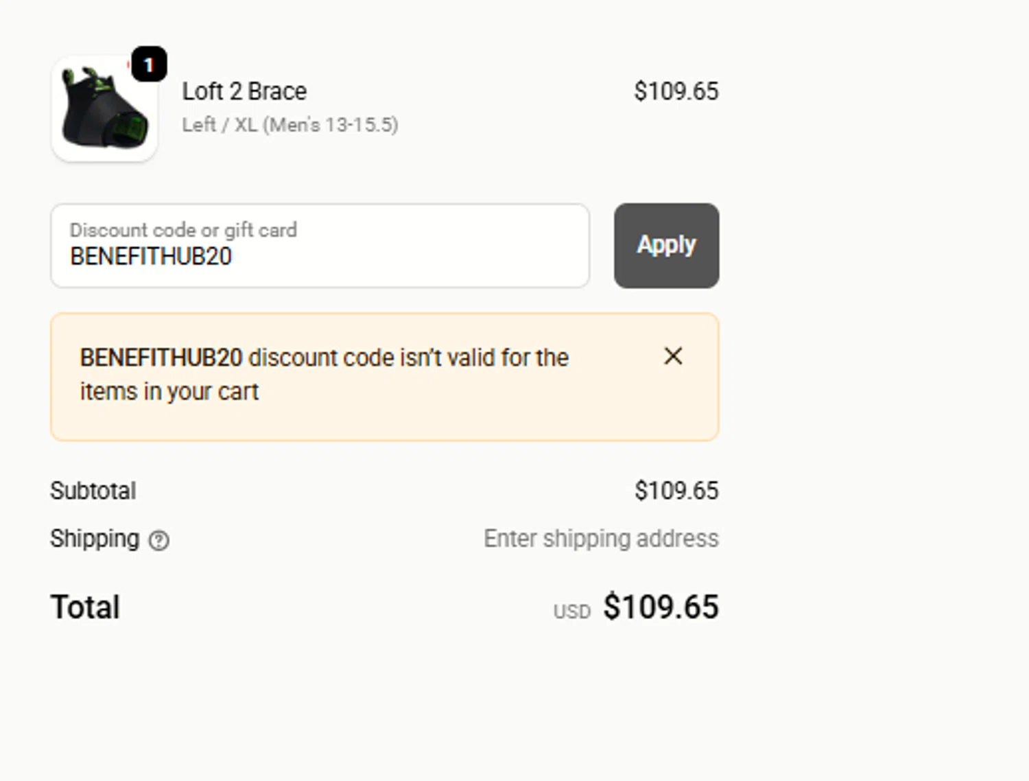 Alleviate Therapy discount code screenshot showing code BENEFITHUB20 applied at Alleviate Therapy checkout page. Uploaded by SimplyCodes community member a2d2c2d211 on Nov 24, 2025