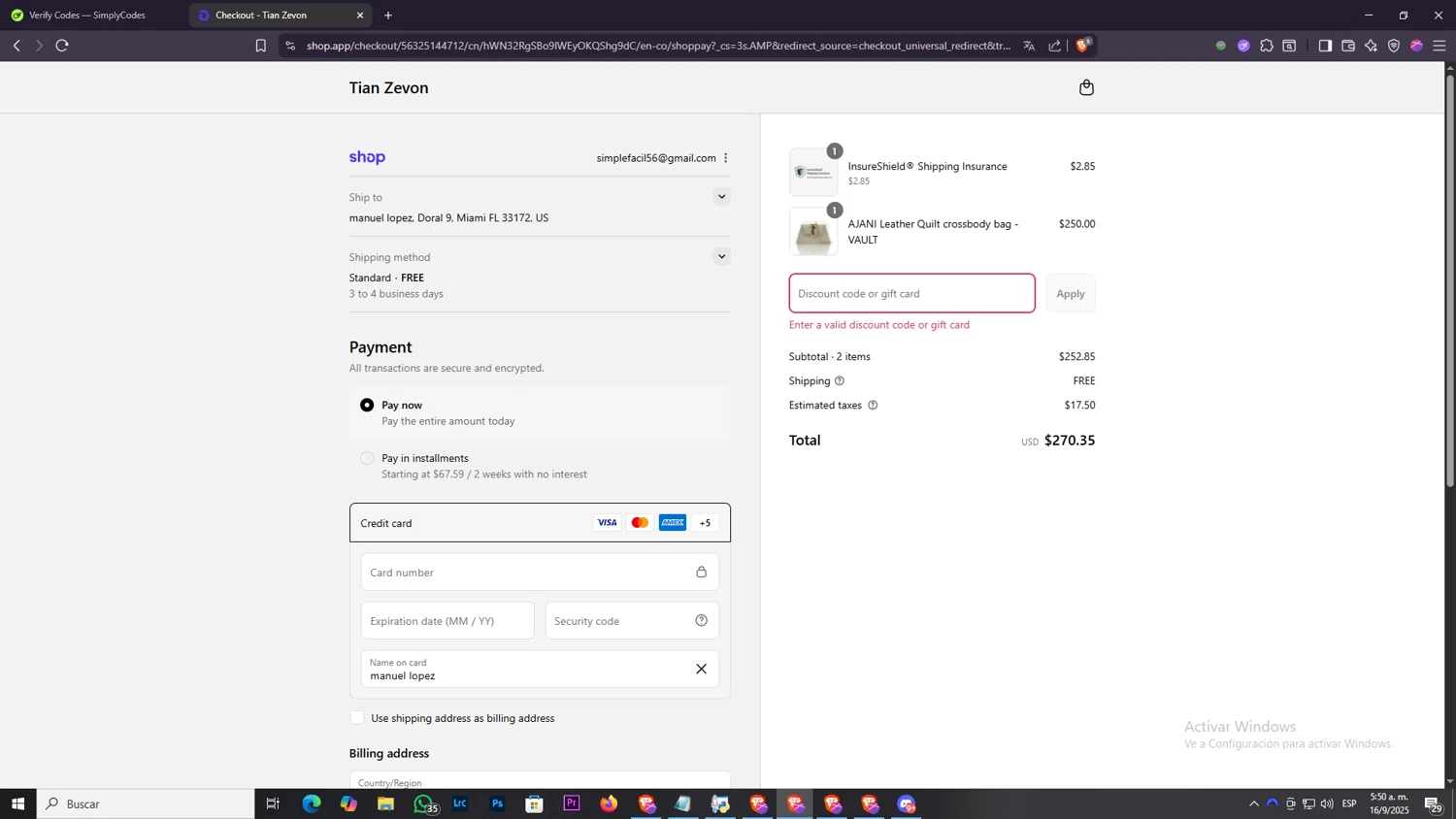Allied Motor Parts discount code screenshot showing code get20new applied at Allied Motor Parts checkout page. Uploaded by SimplyCodes community member ELHIJOEMILA on Sep 18, 2025