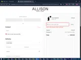 sweaters30 coupon verification screenshot