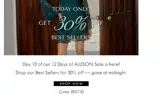 best30 coupon verification screenshot