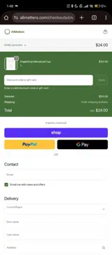 JAMESWILLIAMS coupon verification screenshot