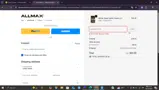 andrea15 coupon verification screenshot