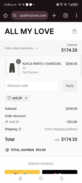 Amlbf coupon verification screenshot