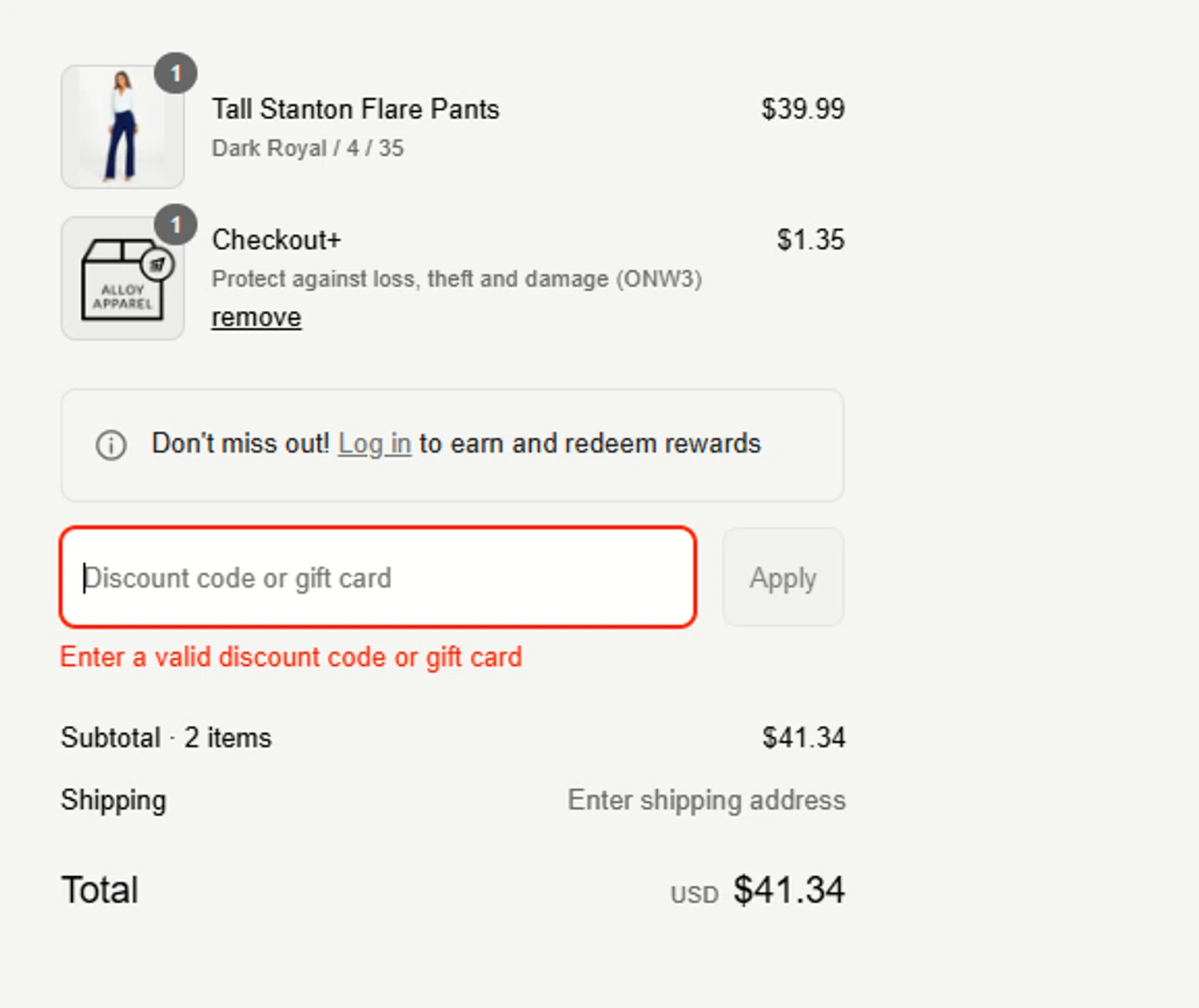 Alloy Apparel coupon code screenshot showing code SAVE30 applied at Alloy Apparel checkout page. Uploaded by SimplyCodes community member mangoBajito1543 on Aug 25, 2025