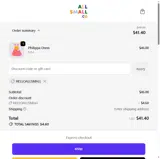All Small Co. coupon verification screenshot