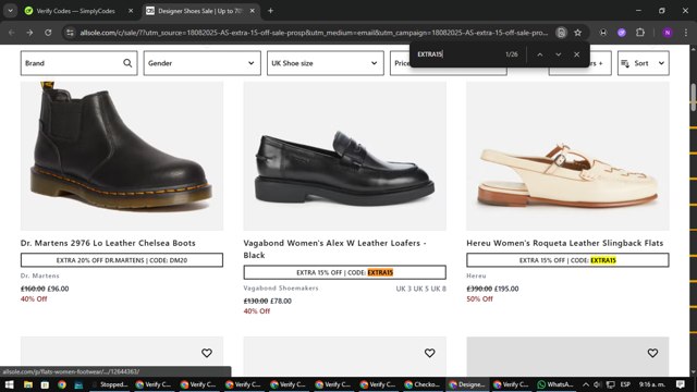 Allsole checkout page showing Allsole promo code box | Screenshot taken by SimplyCodes community member on Aug 24, 2025
