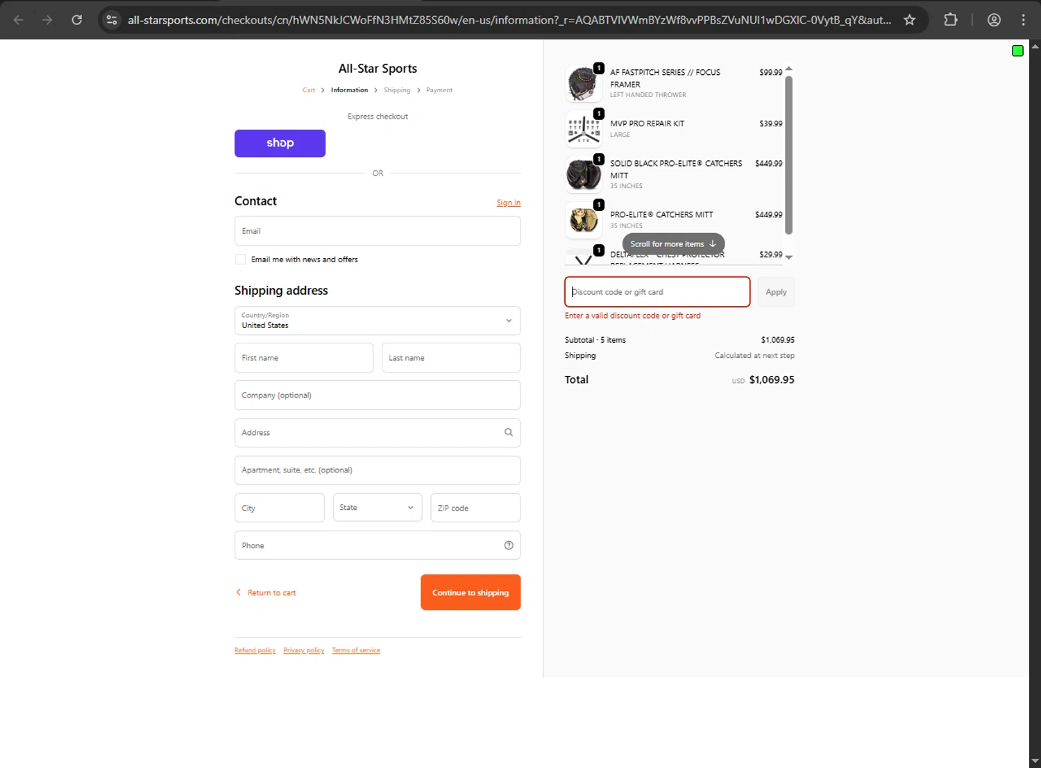 All Star discount code screenshot showing code SAVE15NOW applied at All Star checkout page. Uploaded by SimplyCodes community member VictoriousDefender1681 on Nov 17, 2025