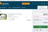 Alltents coupon verification screenshot