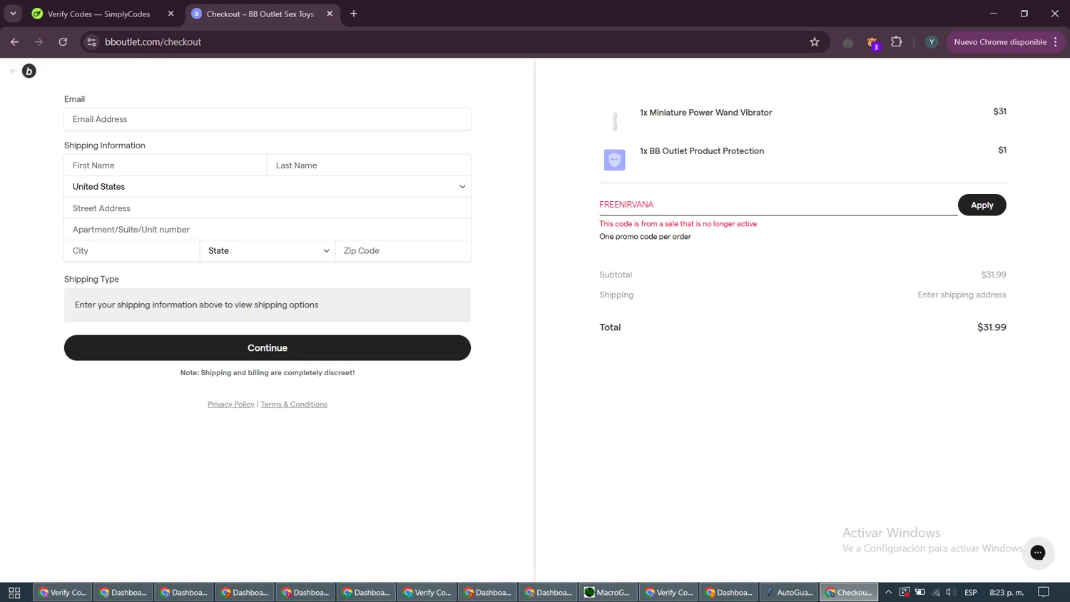 All The Feels promo code screenshot showing code APPRECIATION applied at All The Feels checkout page. Uploaded by SimplyCodes community member PromoGenius8436 on Apr 26, 2025