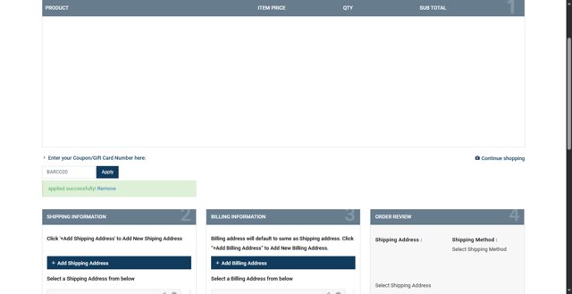 All Uniform Wear checkout page showing All Uniform Wear coupon code box | Screenshot taken by SimplyCodes community member on Jul 16, 2025