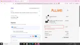 ALLWEISD100 coupon verification screenshot