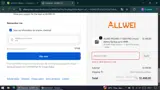 ALLWEISD100 coupon verification screenshot