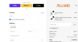 ALLWEIUS20 coupon verification screenshot