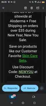 Newyou coupon verification screenshot