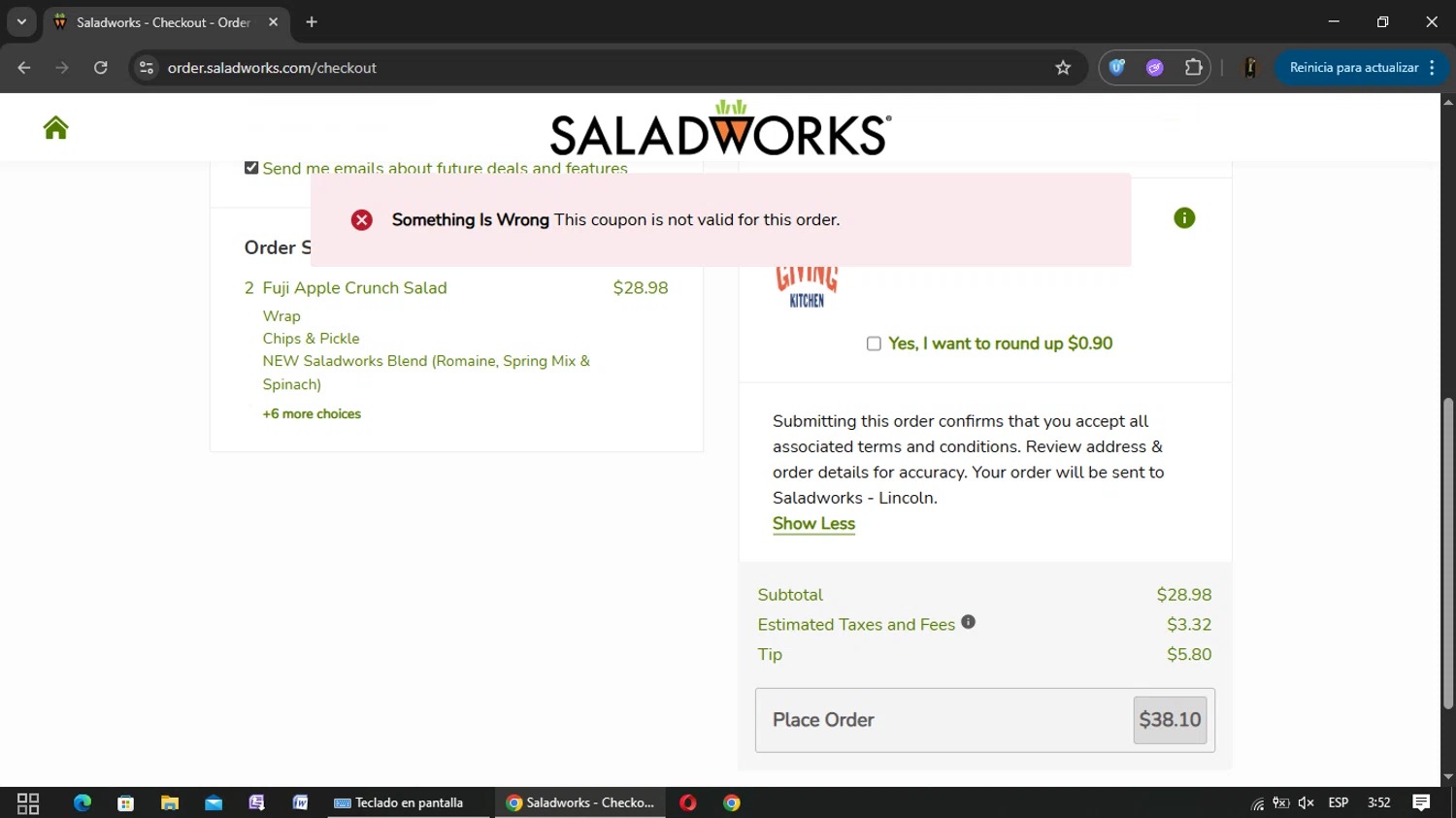 AlohaHoneyFarm promo code screenshot showing code JOSECOHEN applied at AlohaHoneyFarm checkout page. Uploaded by SimplyCodes community member yisusgamer on May 26, 2026