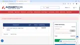 Alphabet Signs coupon verification screenshot