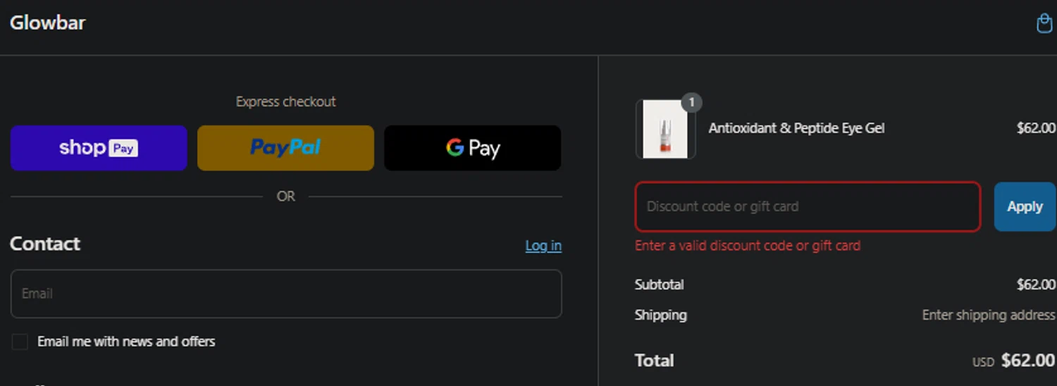 Alpha Cycle Gear promo code screenshot showing code 10sffalphac applied at Alpha Cycle Gear checkout page. Uploaded by SimplyCodes community member idkxxx on Mar 16, 2025