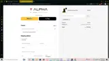 Alpha Defense Gear coupon verification screenshot