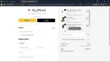 Alpha Defense Gear coupon verification screenshot