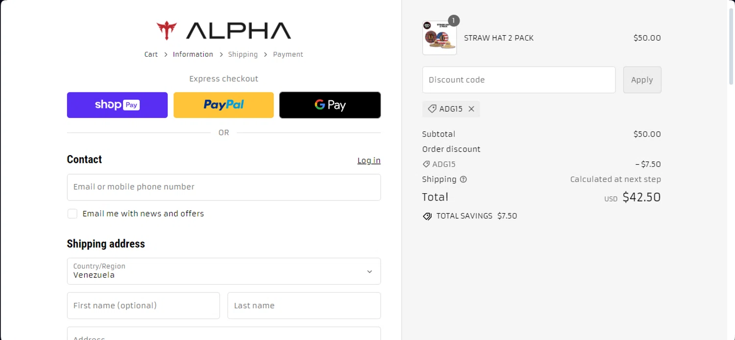 how to use Alpha Defense coupons