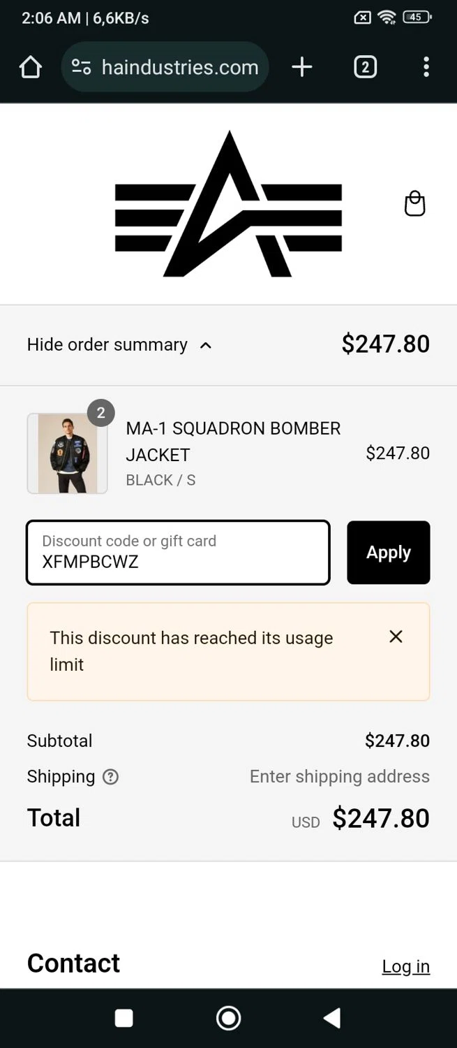 Alpha Industries Promo Codes 20 Off June 2024
