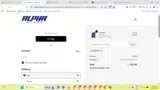 Alpha Supps coupon verification screenshot